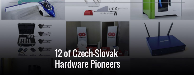 12 of Czech-Slovak Hardware Pioneers
