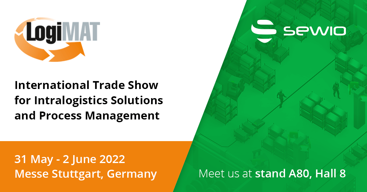 Experience Sewio's RTLS First-hand at LogiMAT 2022 in Stuttgart, Germany! Experience Sewio's RTLS First-hand at LogiMAT 2022 in Stuttgart, Germany!